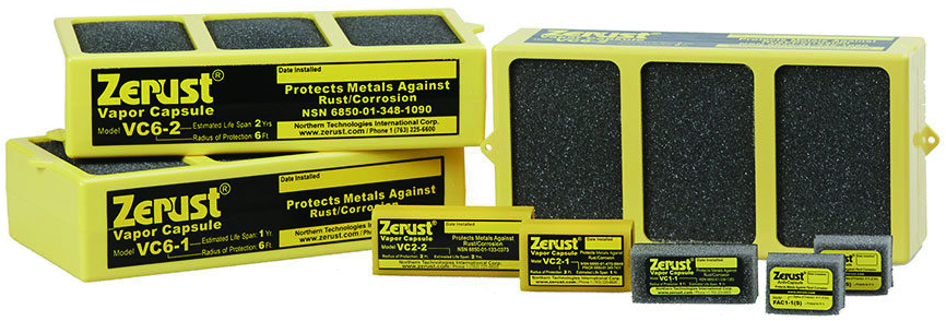 Zerust VC 系列氣化性防鏽盒產品群